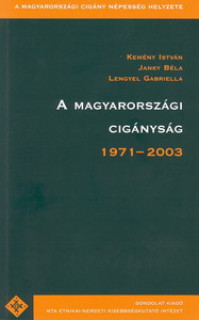 A magyarországi cigányság, 1971-2003.